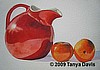 Red Pitcher with Tangerines