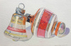 Vintage Ornaments: 1950s Stripes