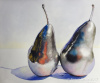 Silver pears, Landscape Tapestry