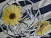 Cut Glass with Stripes and d]Daisies