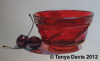 Red Glass with Cherries